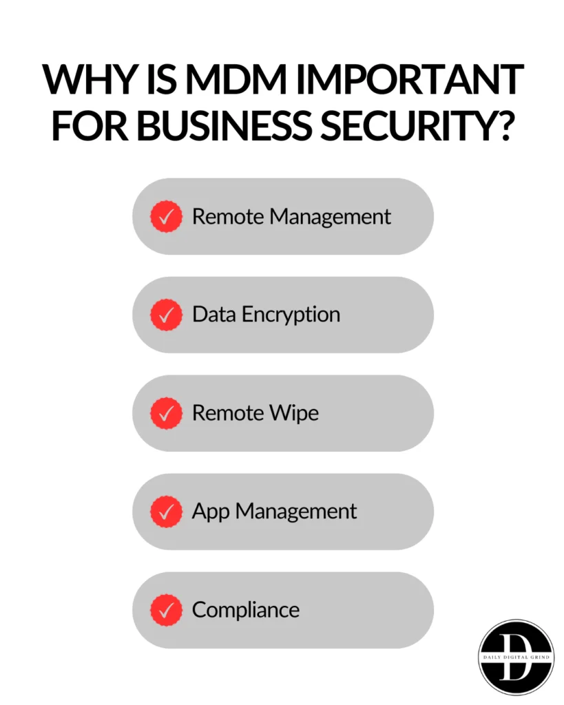 Why Is MDM Important for Business Security?