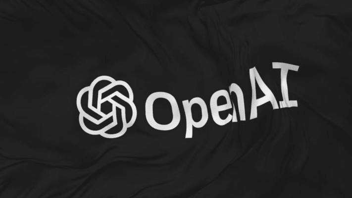 Showcasing the OpenAI logo.