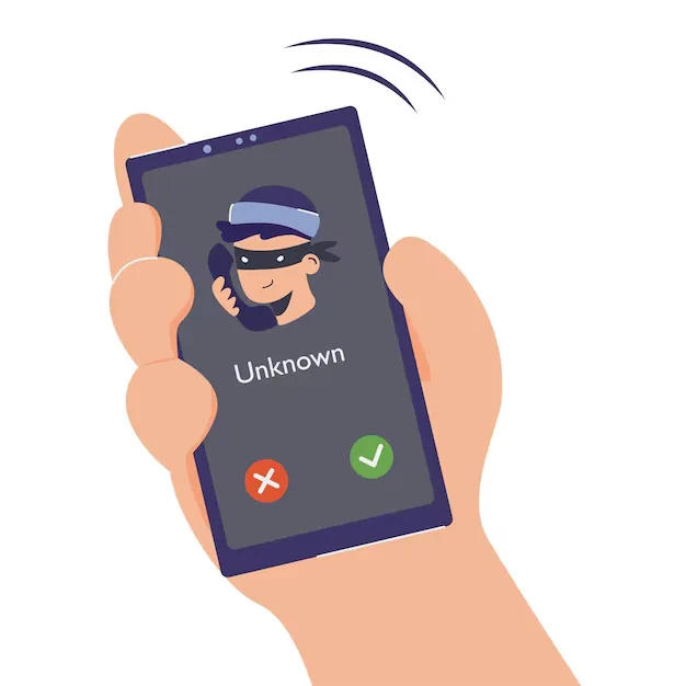 Incoming unknown call