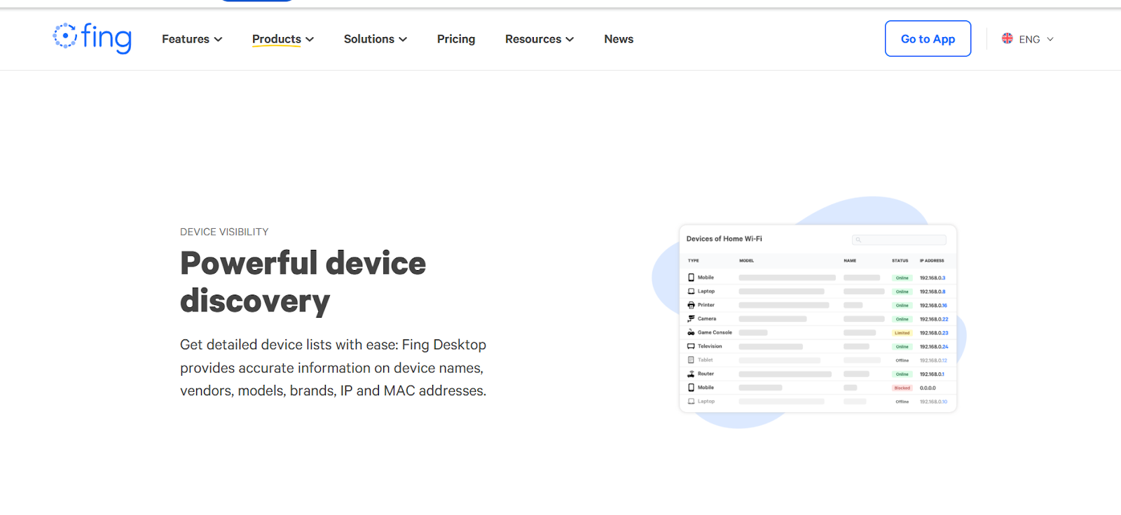 Fing Desktop helps detect every device on your WiFi network in real-time.