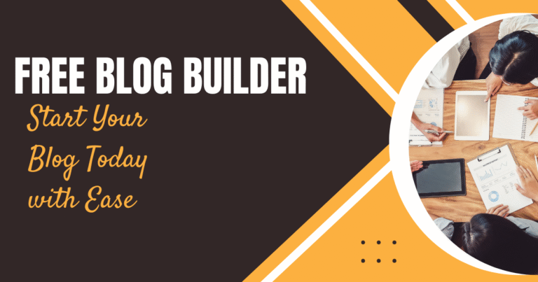 FREE BLOG BUILDER