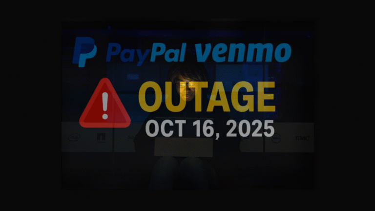 PayPal Venmo Outage
