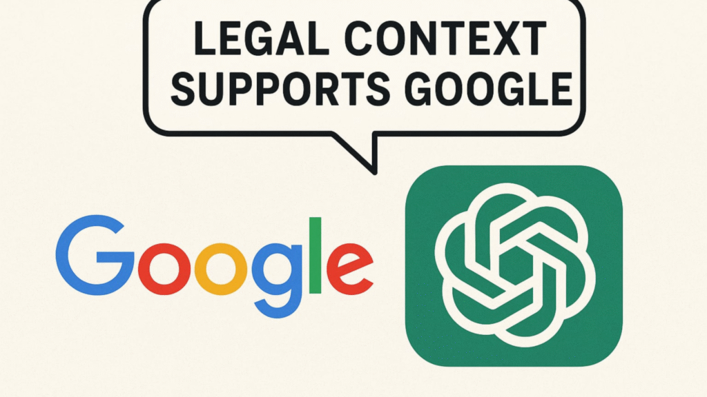 Legal Context Support Google