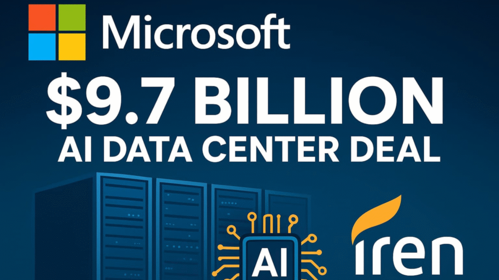 Microsoft and Iren AI Data Center Partnership