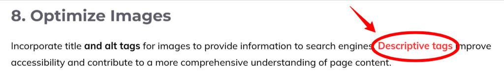 Adding contextual internal links