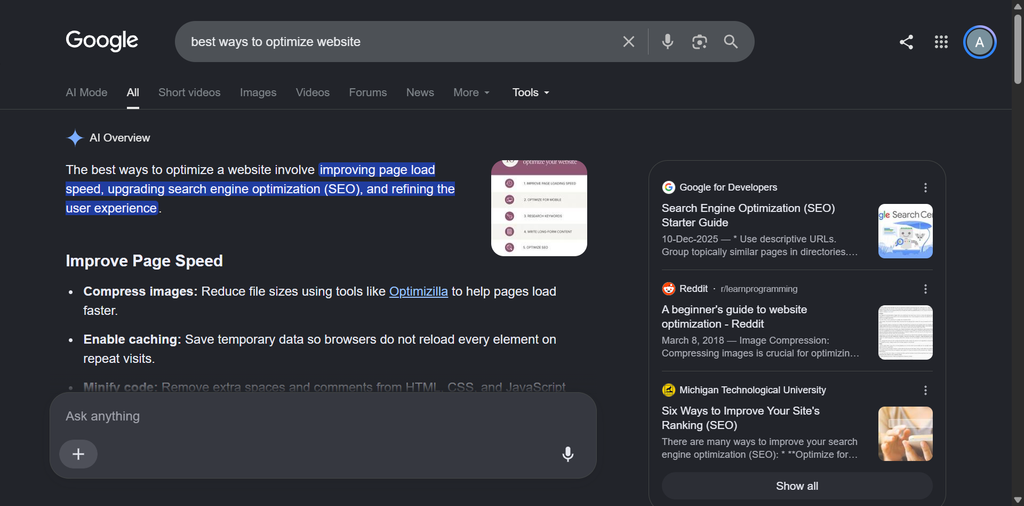 Google AI Overviews