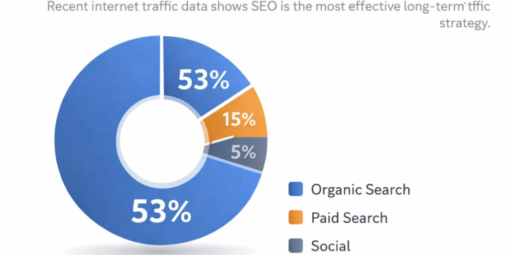 shows internet traffic data