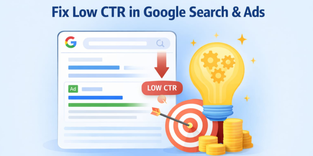 5 Proven Ways to Fix Low CTR in Google Search & Ads