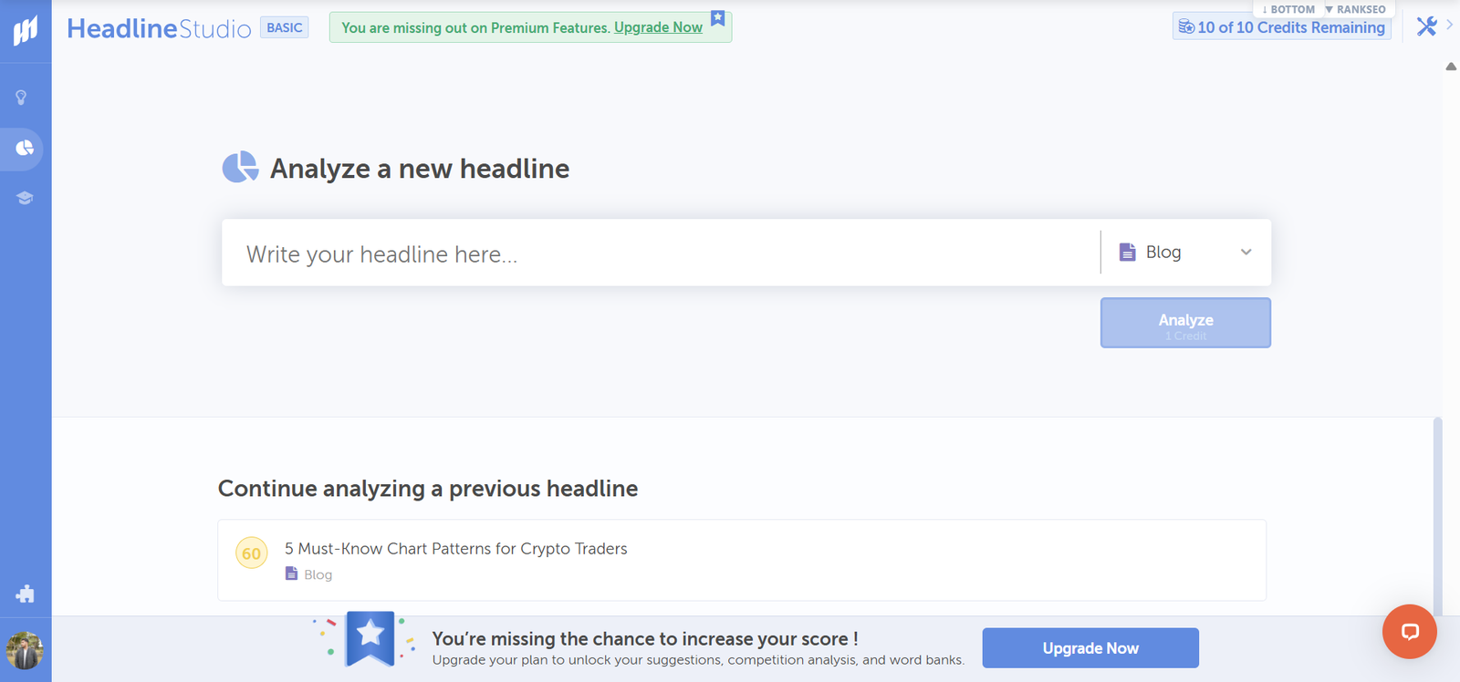 CoSchedule Headline Studio analyzer