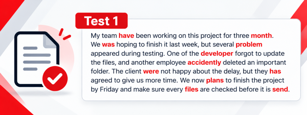 Test 1_ Project Update Infographic