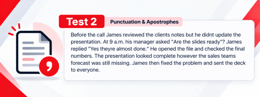 Test 2_ Punctuation & Apostrophes (1)